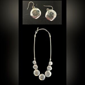 Premier Eclectic Silver Necklace & Earrings